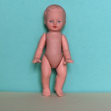 Резиновый пупсик Tebu Теоdor Buschbaum, ГДР, высота 10,5 см