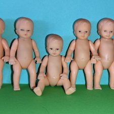 Резиновые пупсики Tebu Теоdor Buschbaum, высота 7 см