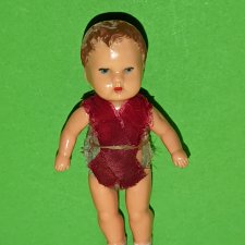 Винтажные куклы и игрушки детства - Куколка из колкого пластика Ари Ari ...