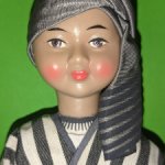 Кукла из серии Дружба народов, таджик, высота 30 см