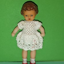 Резиновая куколка кудряшка Аришка, Ари, Ari, высота 12 см