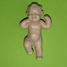 Пупсик-ангелочек Ges.gesch.hels из колкого пластика, высота 7,5 см