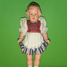 Очаровательная куколка-рельефка ECW-E. Christian Wittig, высота 18,5 см