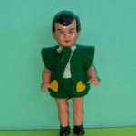 Кавалер с рельефными волосами из колкого пластика RSS, высота 8 см