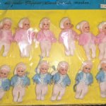 Винтажные пупсики со спящими глазками, новые