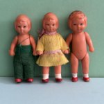 Резиновые куколки Tebu 9 и 9,5 см