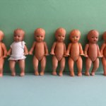 Резиновые пупсики Тебу, молд 109, высота 9 см