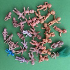 Маленькие пупсики из яйца, большое разнообразие, высота от 3 см