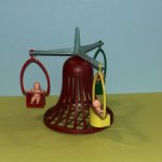 Очень редкая карусель с пупсиками, родом из детства, размер 12 см