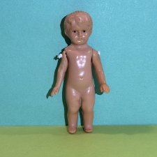 Ранняя куколка Schildkrot из толстого целлулоида, высота 9 см