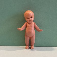 Редкая целлулоидная куколка кьюпи мальчик Minerva, высота 8 см