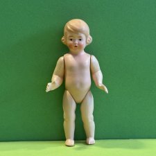 Целлулоидная куколка Schildkrot с рельефными волосами, высота 9,5 см