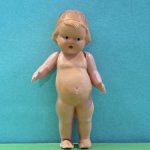 Целлулоидная куколка кьюпик Hayn & Engels, высота 8 см