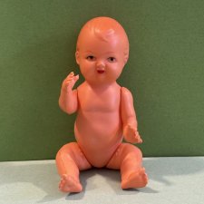 Целлулоидный пупсик Minerva голыш, высота 10 см