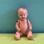 Фарфоровый пупсик Ari, молд 511, высота 7,5 см