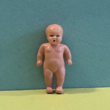 Целлулоидный маленький пупсик Minerva, высота 5 см