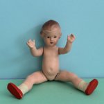 Очаровательная куколка ECW с рельефными волосами, высота 15 см