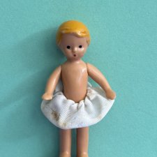 Куколка из колкого пластика Галя(Ада) СССР, высота 9 см