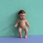 Резиновый пупсик Ari голыш мальчик, высота 5 см
