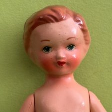 Целлулоидная куколка Horlave из Чехословакии, высота 15 см