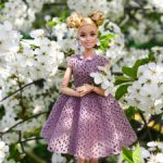 Платье для куклы Барби