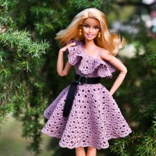Платье для куклы Барби