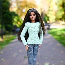 Джемпер для Барби