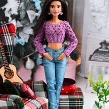 Джемпер для Барби