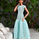 Платье для куклы Барби