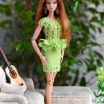 МК "Оливия с баской" для кукол Барби