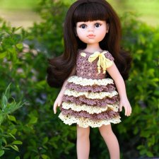 Платье для куклы Паола Рейна
