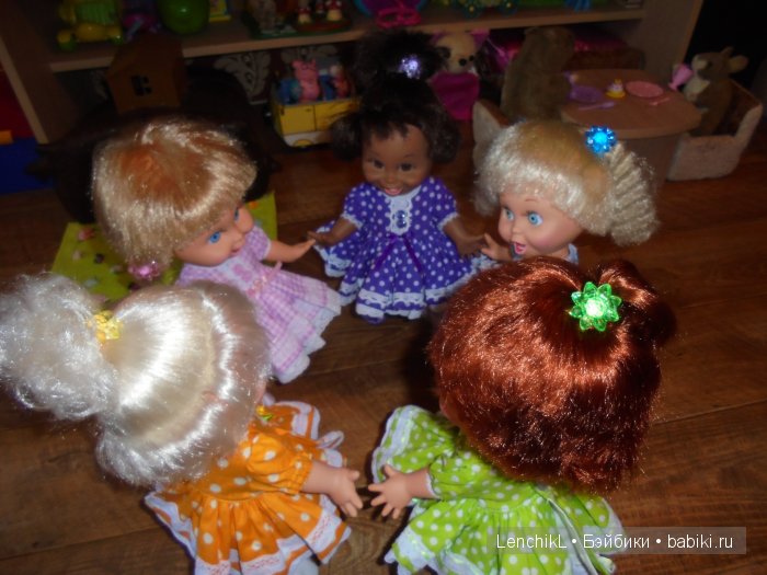 Куколки-цветочки, Galoob baby face (фото 4)