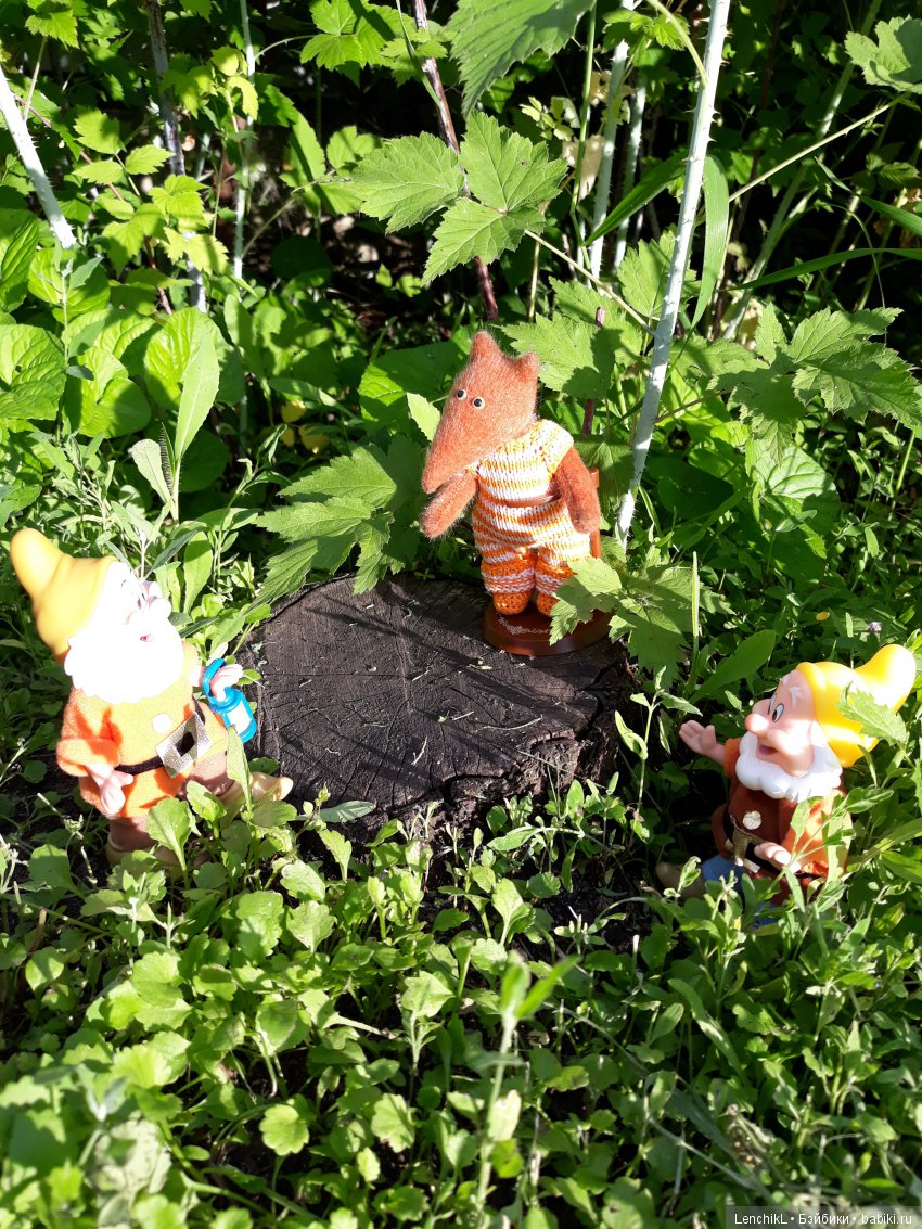 Встретить садового гнома — Домашние фото авторских кукол: личные коллекции