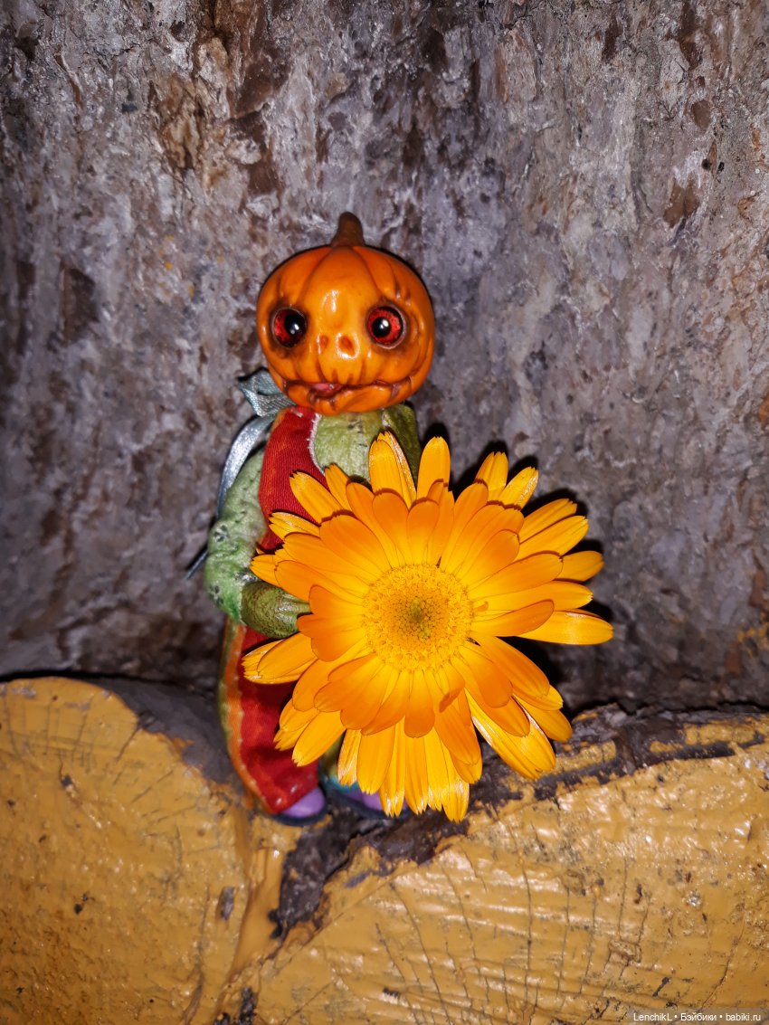 Тыквик — Домашние фото авторских игрушек: Тедди (фото 9)