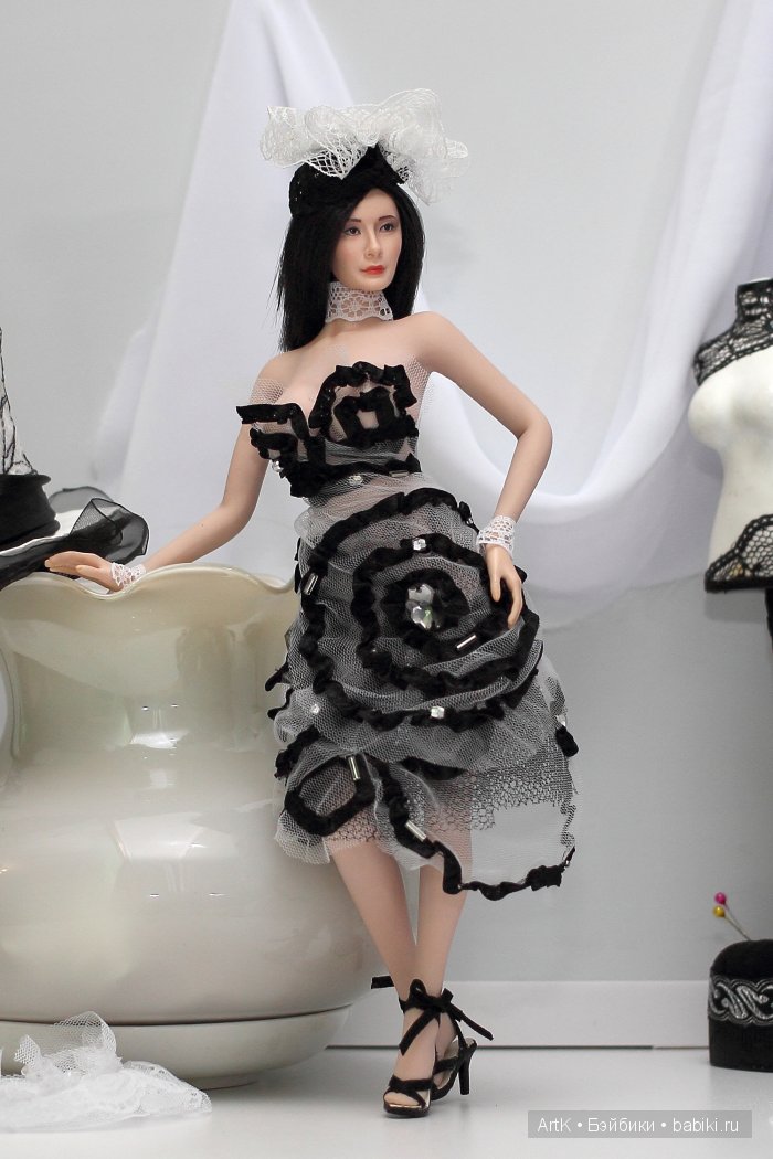 Черное и белое. Phicen — Куклы Phicen (TBLeague/Фицен): бесшовные тела