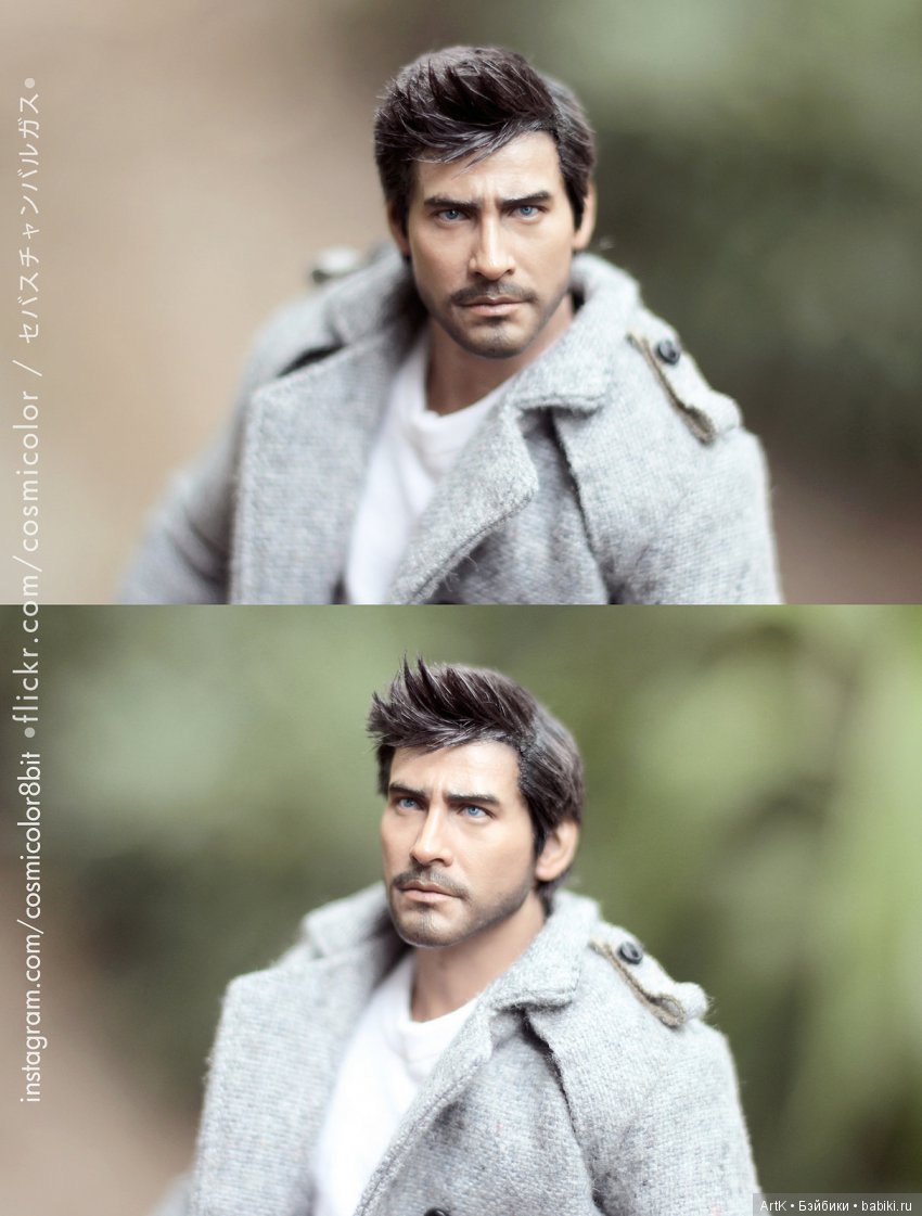 Роскошные волосы для экшн-мэнов от Sebastián Vargas (фото 4)