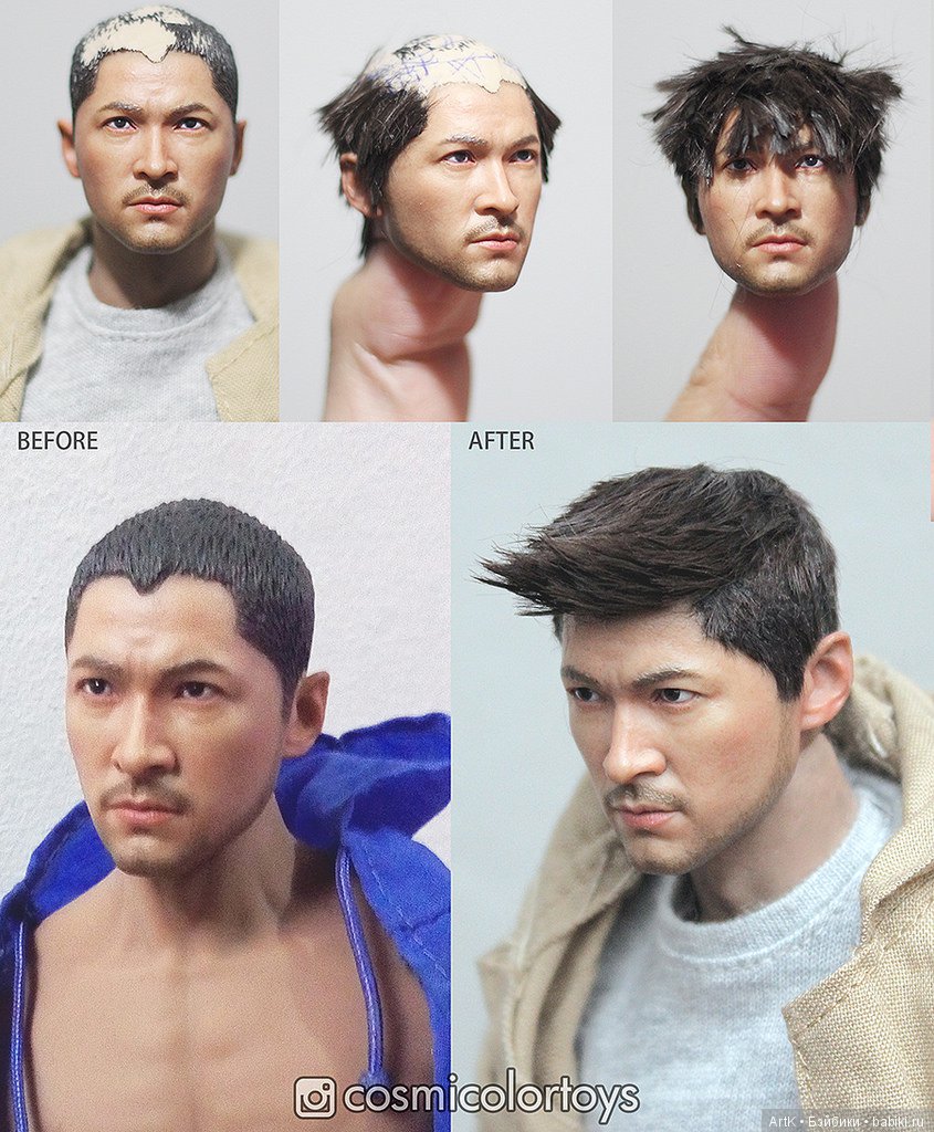 Роскошные волосы для экшн-мэнов от Sebastián Vargas (фото 6)