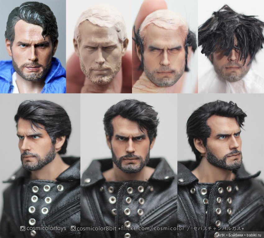 Роскошные волосы для экшн-мэнов от Sebastián Vargas (фото 7)