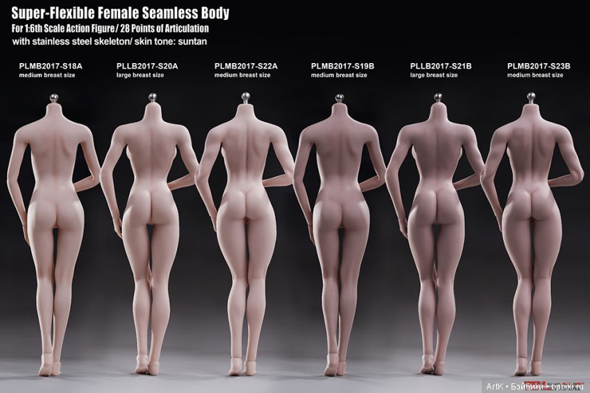 Новые модели экшн-тел от Phicen. Анонс, 16+ (фото 3)