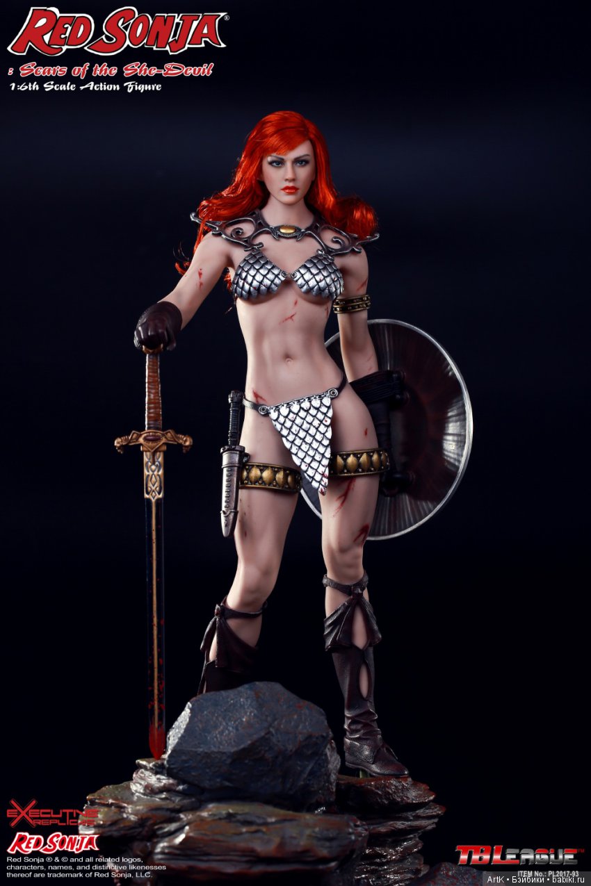 Phicen red clearance sonja