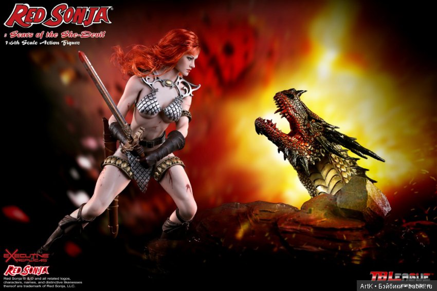 Red Sonja версия 2 от TBLeague (Phicen). Анонс (фото 7)