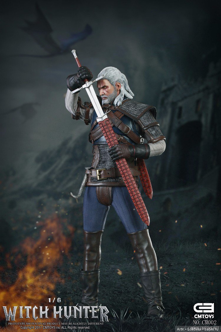 Экшн-фигурки главных героев из игры "Ведьмак 3: Дикая Охота", Анонс