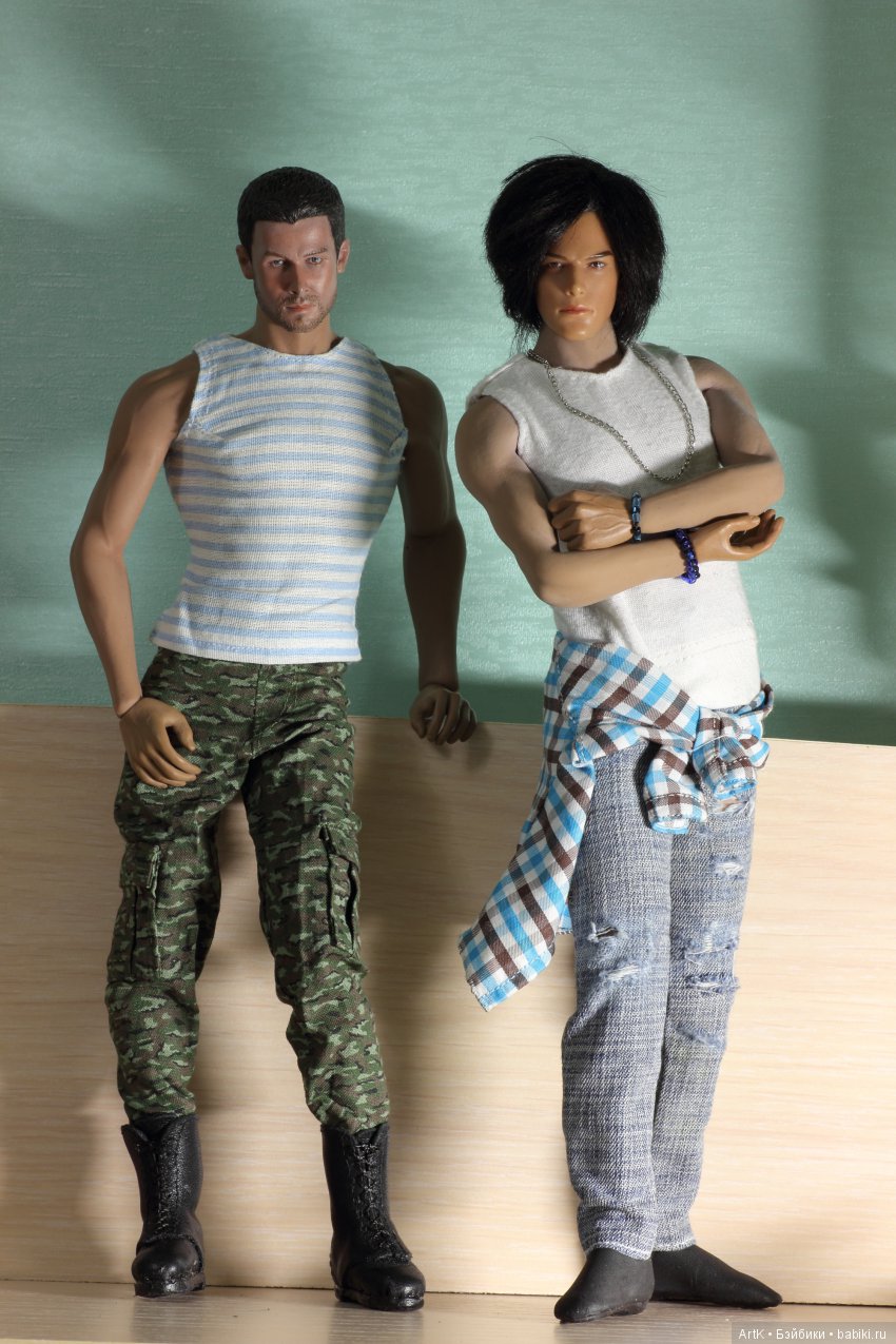 Стэфан и Костик, Phicen — Куклы Phicen (TBLeague/Фицен): бесшовные тела