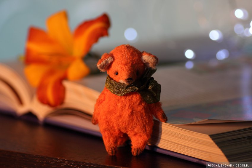 Лисьи сказки — Домашние фото авторских игрушек: Тедди (фото 4)