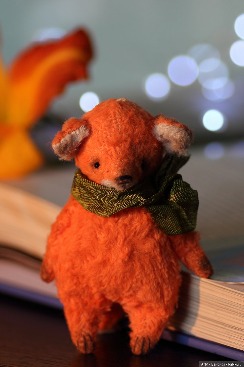 Лисьи сказки — Домашние фото авторских игрушек: Тедди (фото 3)
