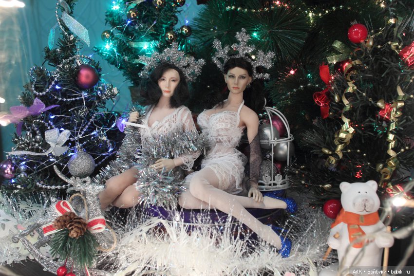 Снежинки, Phicen — Куклы Phicen (TBLeague/Фицен): бесшовные тела