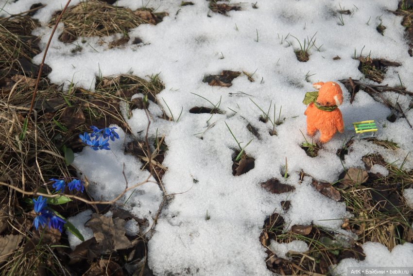 Весеннее путешествие — Домашние фото авторских игрушек: Тедди (фото 3)