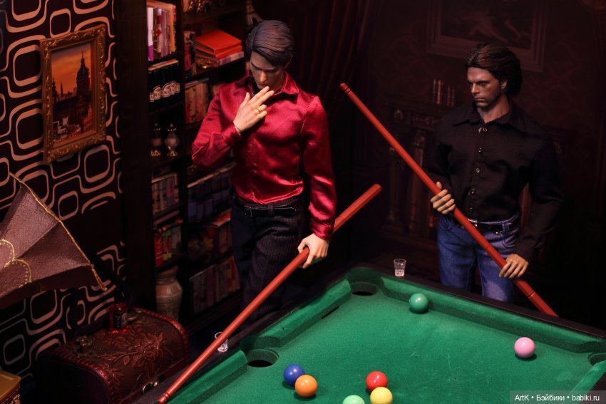 Вечер снукера, Phicen — Куклы Phicen (TBLeague/Фицен): бесшовные тела