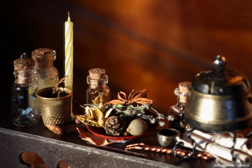 Шкаф для чародейки — Мебель для кукол и домиков: фото (фото 7)