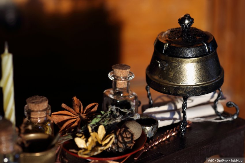 Шкаф для чародейки — Мебель для кукол и домиков: фото (фото 8)